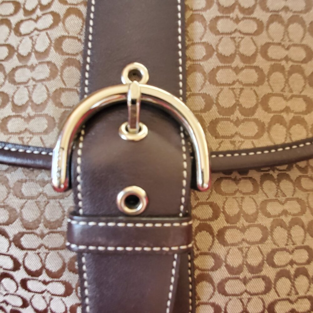Coach Signature Jacquard F3K-6376 Crossbody - Picture 11 of 11